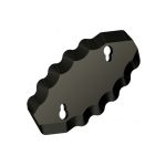 Replacement feed mixer knife for feed wagons